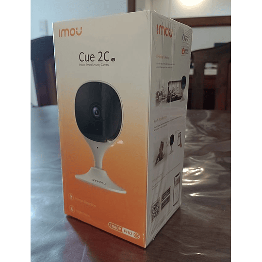 Cámara Seguridad Wifi Imou Cue 2c Hd 2mp Visión Nocturna 1080p - H265 – Zoom digital 8x – Audio - Interior
