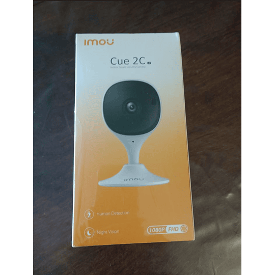 Cámara Seguridad Wifi Imou Cue 2c Hd 2mp Visión Nocturna 1080p - H265 – Zoom digital 8x – Audio - Interior