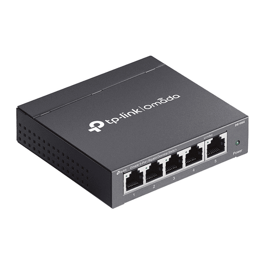 Switch Gigabit 5 Puertos Tp-link Ds105g Omada Hogar Oficina