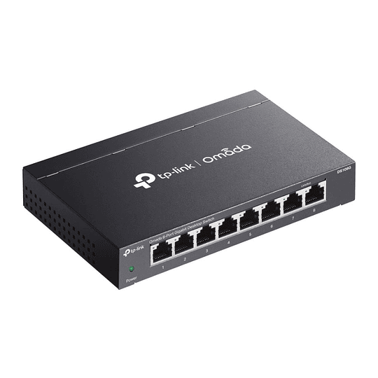 Switch Tp-link Ds108g 8 Bocas Gigabit Omada Metálico