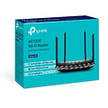 Router TP-link, Archer C6, Wifi - Doble banda - AC 1200 Full Gigabit Mu-mimo Negro 100V/240V