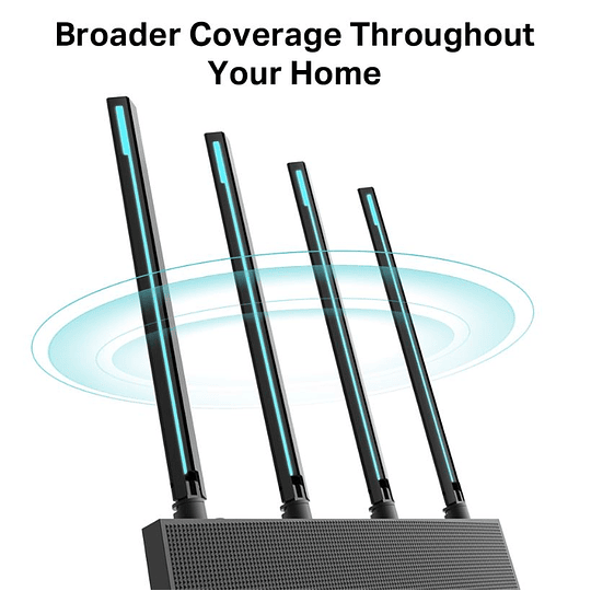 Router TP-link, Archer C80, Wifi - Doble banda - AC 1900 4 Antenas V2.20