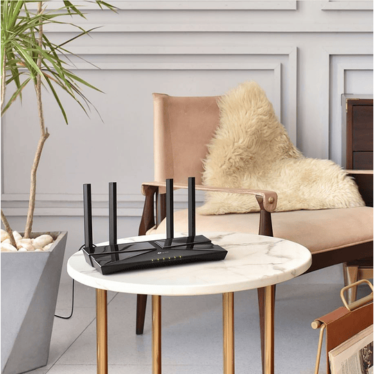 Router Tp-link, Archer Ax23 Wifi 6 Doble Banda 5hz 2,4hz Ax1800 Color Negro   