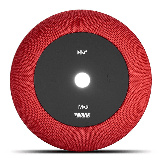 PARLANTE PORTATIL BLUETOOTH NOVIK START XL SMART ROJO