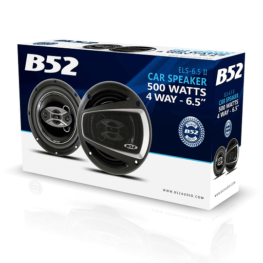 PAR DE PARLANTES DE AUTO B52 ELS 6.5 II