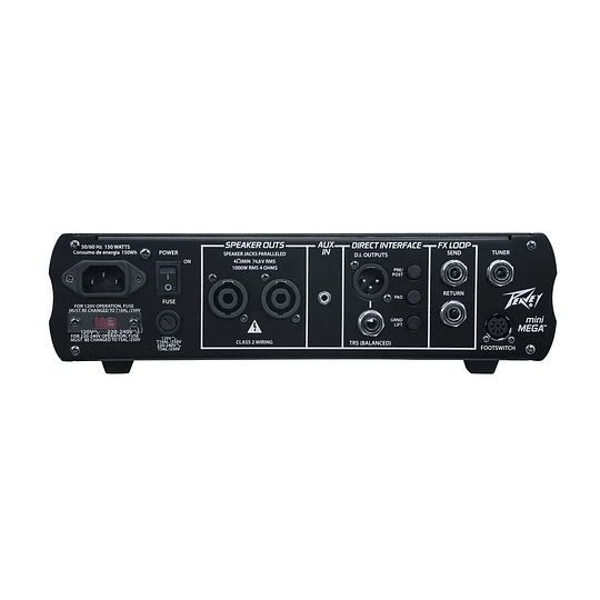 CABEZAL AMPLIFICADOR DE BAJO PEAVEY MINIMEGA 1000