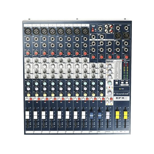 CONSOLA ANALOGA SOUNDCRAFT EFX8