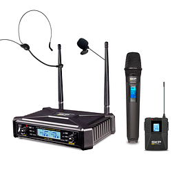 MICROFONO INALAMBRICO SKP UHF-700 PRO