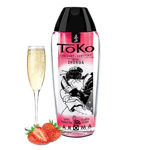 Lubricante Toko Shunga - Frutillas y Champaña
