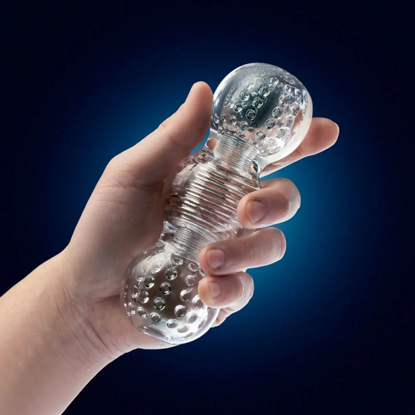Feelz Masturbador Transparente Texturizado 4