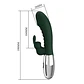 Naughty Bunny Vibrador Dual Recargable - Miniatura 3