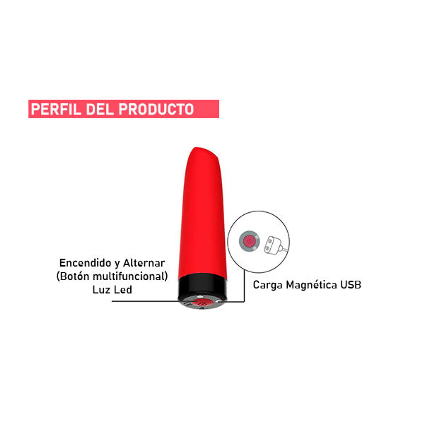 Magic Awaken Labial Vibrador con APP 2