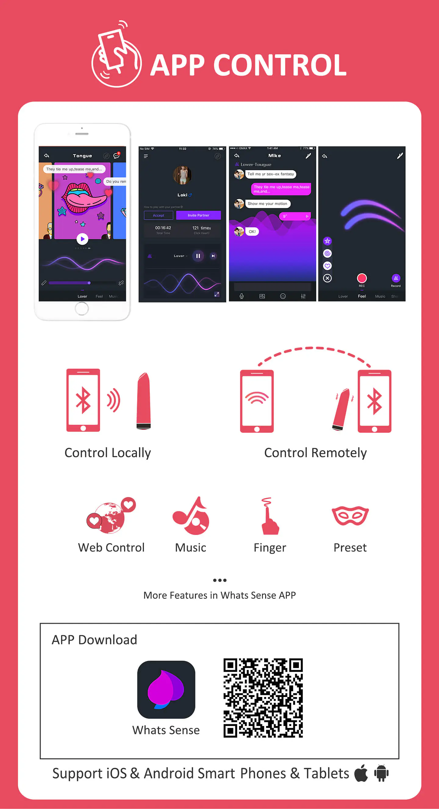 Magic Awaken Labial Vibrador con APP 6