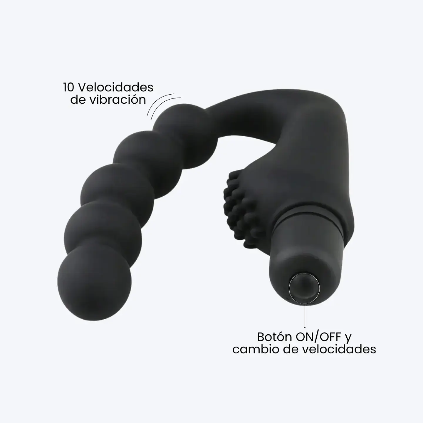 Estimulador Anal Vibrador Power Beads 3
