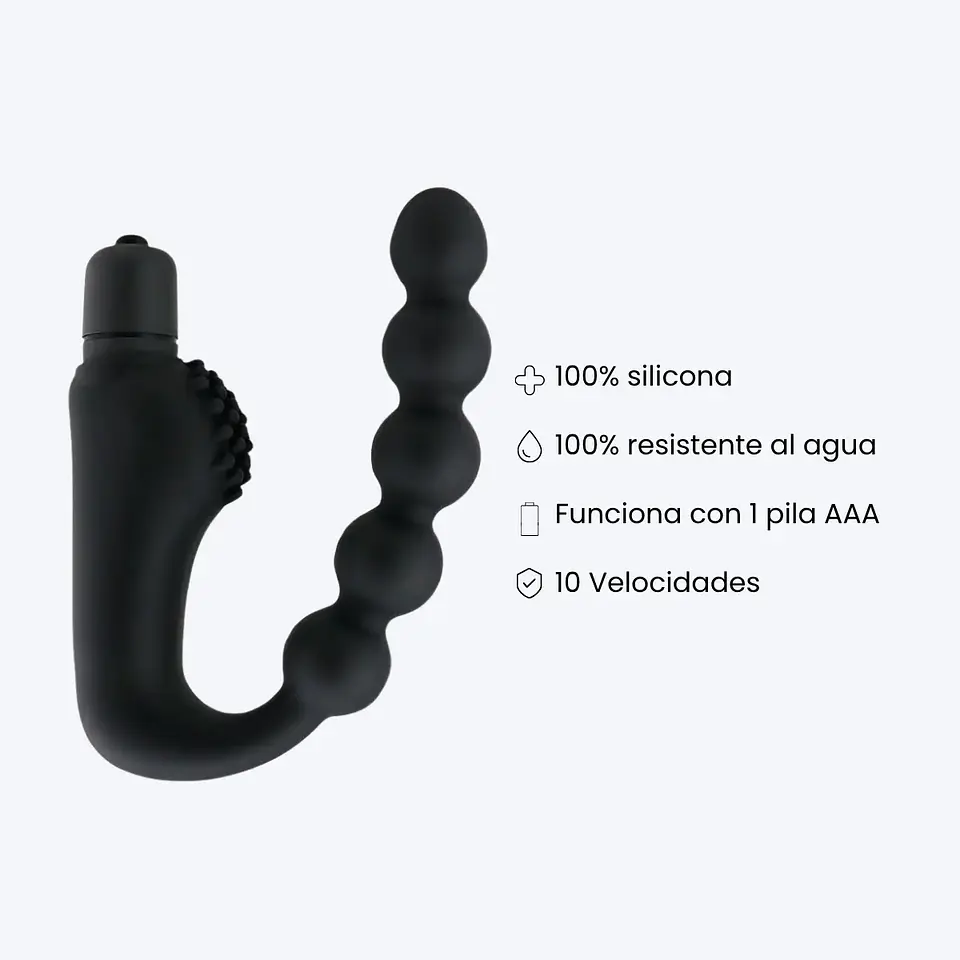 Estimulador Anal Vibrador Power Beads 4