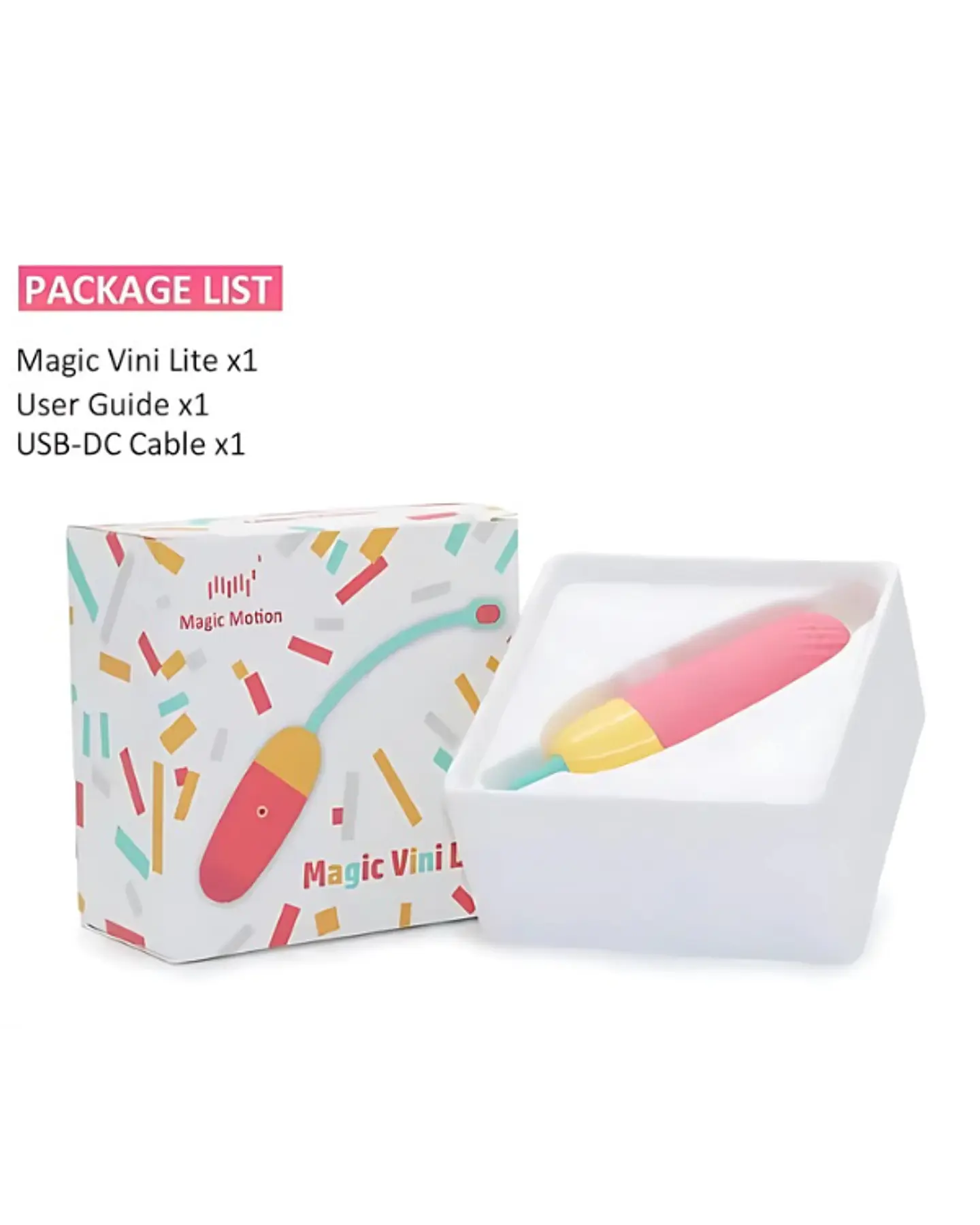 Huevo Vibrador Magic Vini Lite Recargable 5