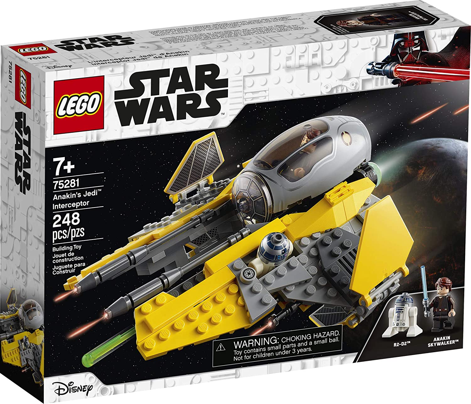 LEGO Star Wars Anakin's Jedi Interceptor 75281, Revenge o...