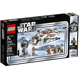 The Empire Strikes Back Snowspeeder – Edición 20 aniversario 75259 kit de construcción (309 piezas) 