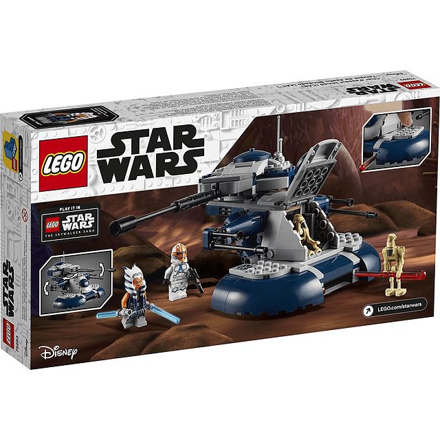 LEGO Star Wars: The Clone Wars Blindado Assault Tank (AAT) 75283 (286 piezas)
