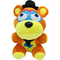 Five Night at Freddy's Plushies, Orange Bear with Black hat 