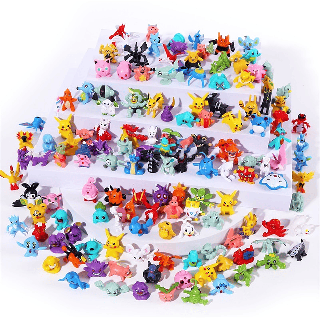 Figuras coleccionables Pokémon Go: 144 piezas