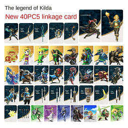 Tarjetas The Legend Of Zelda Kingdom Tears 40 Piezas