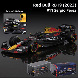 Red Bull RB19 (2023) Deluxe Edition, Sergio Perez #11 (1:43)-Bburago escala 1:43