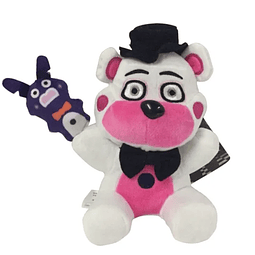 five nights at freddy's FNAF: White bear with bunny 