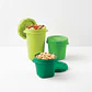 Set 3 Contenedores Verdes | Tapa Rosca | 550 ml y 950 ml - Miniatura 5