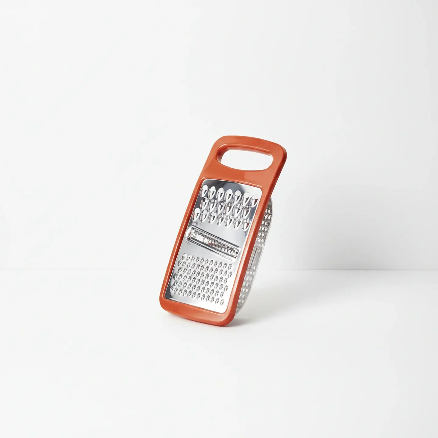 Rallador con Contenedor | Acero Inoxidable | 8.5 x 19.5 cm 1