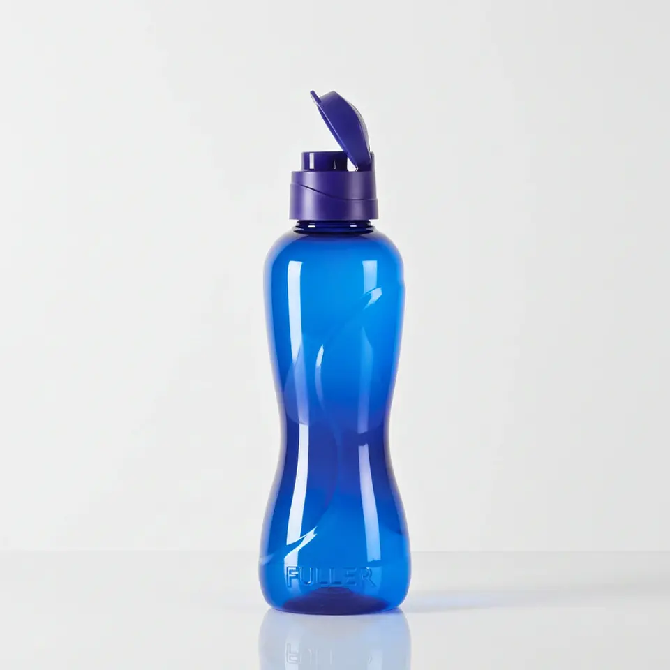 Botella Reutilizable Azul Navy 500ml Tapa Flip Top 1
