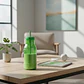 Botella con Popote Traslúcida verde 1.2 Litros - Miniatura 2