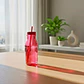 Botella con Popote Traslúcida Roja 1.2 Litros - Miniatura 2