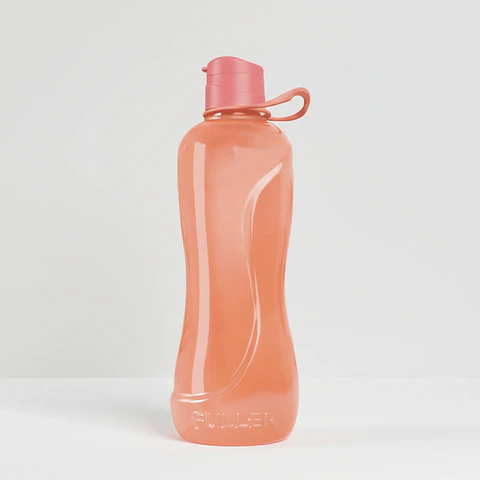 Botella Jumbo Rosa Gold 2 Litros Flip Top con asa