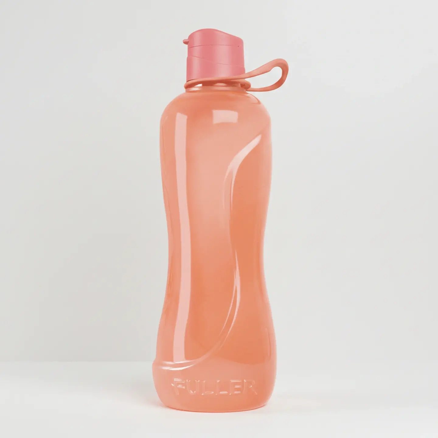 Botella Jumbo Rosa Gold 2 Litros Flip Top con asa 6