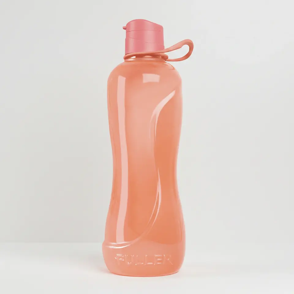 Botella Jumbo Rosa Gold 2 Litros Flip Top con asa 6
