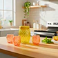 Set Citrus 5 Piezas | 4 Vasos y un Contenedor - Miniatura 2