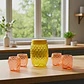 Set Citrus 5 Piezas | 4 Vasos y un Contenedor - Miniatura 3