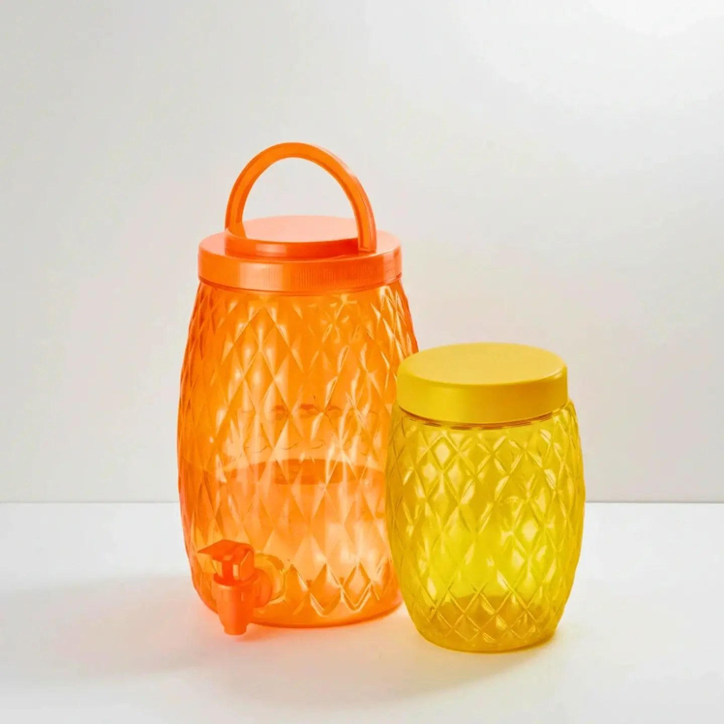 Set Citrus 2 Piezas | Vitrolero 2.8 L y Contenedor 1.1 L 4