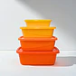 Set 4 contenedores | 1.8 L, 1.1 L, 650 ml y 250 ml - Miniatura 4