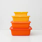 Set 4 contenedores | 1.8 L, 1.1 L, 650 ml y 250 ml - Miniatura 1