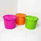 Set 3 Contenedores Tapa 700 ml Multicolor - Miniatura 1