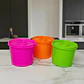 Set 3 Contenedores Tapa 700 ml Multicolor - Miniatura 5