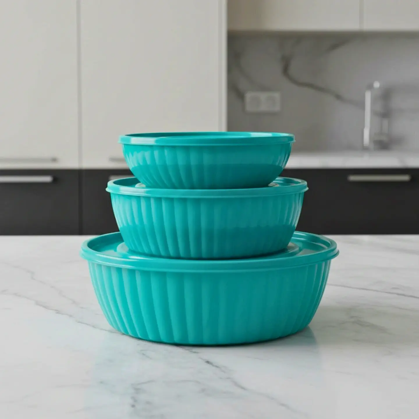 Set 3 Plastirefractarios Con Válvula | 500 ml, 1.2 L y 2.5 L 5