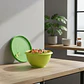 Maxi Bowl Verde Limón con Tapa y Vertedero | 2.4 L - Miniatura 4