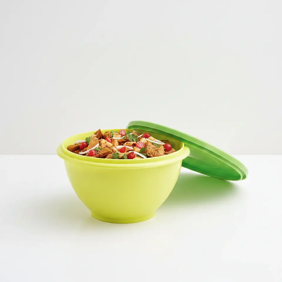 Maxi Bowl Verde Limón con Tapa y Vertedero | 2.4 L 6