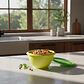 Maxi Bowl Verde Limón con Tapa y Vertedero | 2.4 L - Miniatura 5