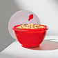 Maxi Bowl Jumbo Rojo con Tapa y Vertedero | 8 L - Miniatura 1