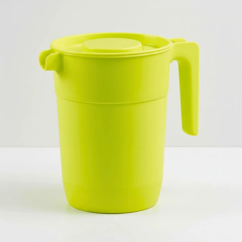 Jarra Verde con Tapa para Nevera | 1 L