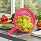 Colador de Plástico Fucsia | Pasta y Verduras | 26.5 cm - Miniatura 4